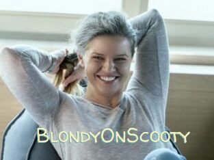 BlondyOnScooty