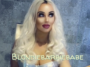 Blondiebarbiebabe