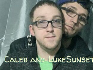 Caleb_and_LukeSunset
