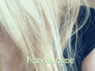 Foxyxblonde