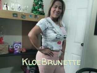 KloeBrunette