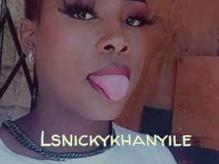 Lsnickykhanyile