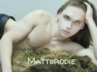 Mattbrodie