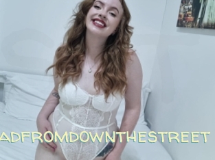 Thehotredheadfromdownthestreet