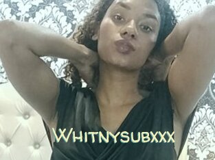 Whitnysubxxx