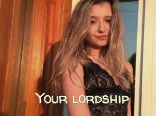 Your_lordship