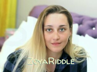 ZoyaRiddle